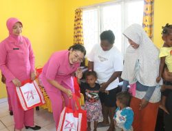 Jelang HKGB Ke-71, Bhayangkari Cabang Jayapura Kota Bantu Pemerintah Menangani Stunting