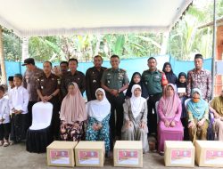 Ikuti Kegiatan Penutupan Serentak Renovasi Rutilahu TA. 2023 Secara Virtual, Dandim 0808/Blitar Gelar Baksos