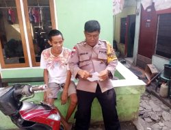 Bhabinkamtibmas Argapura Peduli Warganya Kunjungi dari Rumah ke Rumah