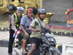 Sebanyak 56 Kendaraan Terjaring Razia Ops Zebra di Taman Imbi
