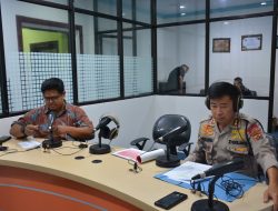 Dialog Interaktif di Stasiun RRI, Wadir Samapta Polda Papua Bahas Penanganan Kejahatan Jalanan