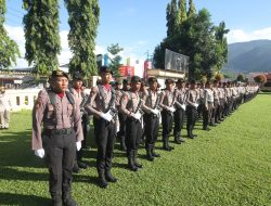 Polres Jayapura Laksanakan Upacara Hari Kesadaran Nasional Setiap Bulannya