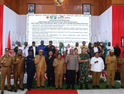 Kapolda Papua Hadiri Safari Pemilu Bersama Pejabat Provinsi Papua Tengah