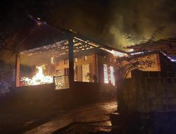Diduga Akibat Arus Pendek Listrik, Satu Unit Rumah Dilahap Si Jago Merah di Dok V