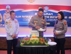 Kapolresta Pimpin Syukuran Hari Lalulintas Bhayangkara ke-68 di Jajarannya