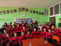 Sat Lantas Edukasikan Tata Tertib Berlalu Lintas Kepada Pelajar SMP N 1