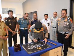 Syukuran HUT Lalu Lintas Bhayangkara ke-68, Kapolda Resmikan TAA Center Ditlantas Polda Sulteng