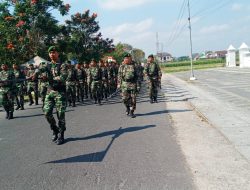 Pelihara Kemampuan, Kedisiplinan dan Mental Prajurit, Kodim 0808/Blitar Gelar Latihan PBB