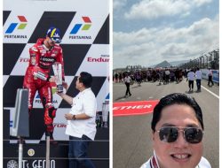 Kenaikan Penonton MotoGP Mandalika. Erick Thohir: Terus Berikan yang Terbaik