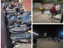 Balap Liar di Kalase’rena, Polsek Bontonompo Amankan Belasan Unit Motor