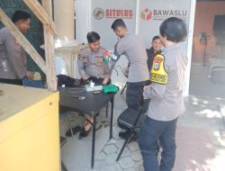 Biddokkes Polda Sulteng Cek Kesehatan Personel Pengamanan Tahapan Pemilu 2024