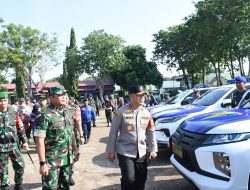 Ribuan Personel Ikut Apel Gelar Pasukan Kunjungan Wakil Presiden di Sulteng