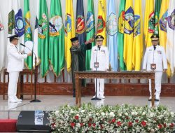 Mendagri Resmi Lantik Pj. Gubernur Sumsel dan Kaltim