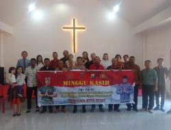 Polda Sulsel Gelar Minggu Kasih di Sudiang, Jalin Keakraban Jemaat dengan Petugas Kepolisian Semakin Ditingkatkan