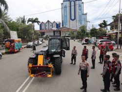 Sat Samapta Polresta Miliki Rantis Telehandler, Ini Fungsinya