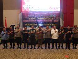 Kapolda Sulsel Pimpin Rakor Lintas Sektoral Operasi Mantap Brata 2023-2024