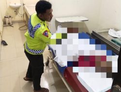 Unit Lalulintas Polsek Abepura Tangani Lakalantas R2 Vs R4, Pengendara Motor Meninggal Dunia