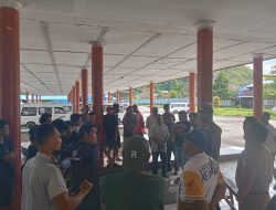 Bahas Kamtibmas, Polsek Heram Kunjungi Terminal Tipe B Waena Dalam Lanjutan Para-para Numbay