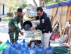 Distribusi Air Bersih Warnai Bakti Sosial HUT Humas Polri ke-72 di Sulteng