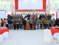 Kapolda Papua Hadiri Kegiatan Safari Pemilu di Papua Pegunungan