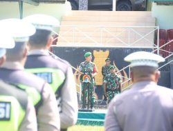 Amankan Kunjungan Wakil Presiden RI ke Papua, TNI-Polri Laksanakan Apel Gelar Pasukan