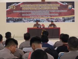 Polres Gowa Gelar TFG untuk Pengamanan Pemilu 2024