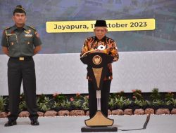 Wakapolda Papua Hadiri Penyerahan Sertifikat Tanah oleh Wakil Presiden RI di Papua Youth Creative Hub