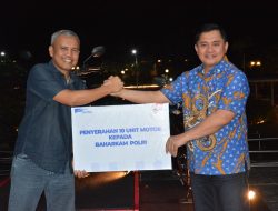 Kabaharkam Polri Terima 10 Sepeda Motor Dari PT. Astra Internasional Untuk Tingkatkan Kemajuan Papua Di Berbagai Sektor