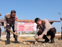 Hari Jadi Humas Polri ke-72, Bidhumas Polda Sulsel dan Polres Jajaran Tanam 4.545 Bibit Pohon