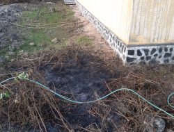 Respon Cepat, Polres Keerom Datangi Lokasi Kebakaran Panti Asuhan Syalom Arso 8