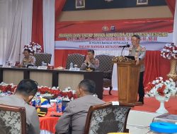 Kunjungi Polres Bangkep, ini Arahan Kapolda Sulteng
