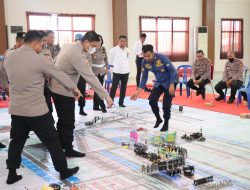 Polres Gowa Gelar Latihan TFG Sispamkota Operasi Mantap Brata 2023-2024, Dalam Rangka Pengamanan Pemilu Tahun 2024