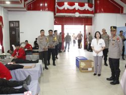 Wakapolda Sulteng Pimpin Baksos AKABRI 91 di Polresta Palu