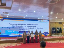 Ditjen Hubdat bersama Pemda Tandatangani Pembaharuan Rencana Kerja Pembangunan BRT Metropolitan Medan