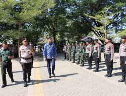 Kapolres Gowa Pimpin Apel Gelar Pasukan Operasi Mantap Brata 2023 – 2024