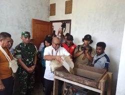 Wakapolres Kepulauan Yapen Damping Kunjungan Pj Gubernur Papua ke Ambai Diru untuk Meninjau Daerah Penghasil Kopi