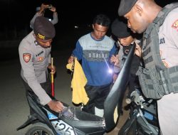 Polres Merauke Gencar Melaksanakan Patroli dan Razia Jelang Pemilu 2024