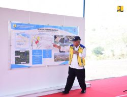 Doa Bersama Warga, Menteri Basuki dan Menteri Pratikno Tinjau Lokasi Pembangunan Bendung Gerak Karangnongko