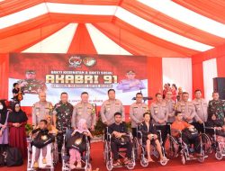 Alumni AKABRI 91 Wilayah Sulawesi Hadir di Palu Gelar Baksos dan Bakkes
