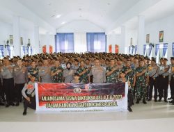 Kohesi Sosial Siswa SPN Polda Sulteng di Batalyon 711 Raksatama