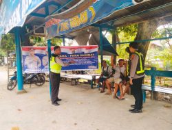 Para-para Numbay Sat Lantas Polresta Sambangi Pangkalan Ojek dan Rental Mobil