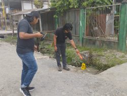 Polisi Respon Cepat Pemalangan di Perempatan Jalan Yos Sudarso Busiri, Mimika