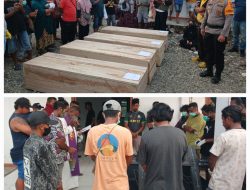 Polisi Ungkap Identitas 6 Jenazah Korban Pembantaian KKB di Kali I Distrik Seredela Kabupaten Yahukimo