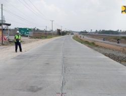 Kementerian PUPR Percepat Pelaksanaan Inpres Jalan Daerah di Lampung, Progress Simpang Korpri – Purwotani Capai 70%