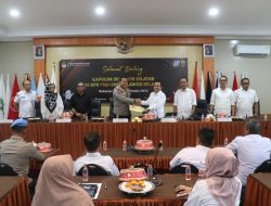 Kapolda Sulsel Berkunjung ke KPU Sulsel dan Cek Gudang Surat Suara KPU di KIMA