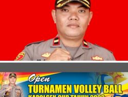 Polisi yang Menginspirasi, Kapolsek Gelar Open Turnamen Volley Ball Cup se-Kecamatan Bungku Utara Tahun 2023