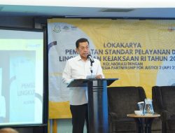 Wakil Jaksa Agung Buka Kegiatan Penyusunan Rancangan Standar Pelayanan pada Kejaksaan Agung