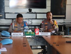 Divisi Propam Polri Laksanakan Supervisi di Polres Jayawijaya