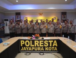 Taklimat Akhir Wasrik Itwasda Polda Papua Tahap II TA. 2023 di Polresta Jayapura Kota