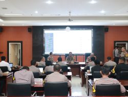 Hadapi Pemilu 2024, Satgas OMB Tinombala Dibekali Pelatihan Olah Strategi